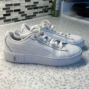 Puma white sneakers